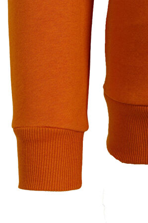 Hardal Erkek Sweatshirt Bisiklet Yaka 3 İplik Yıkamalı Slim Fit Sweatshirt NCS JEANS 1617