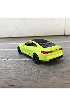 Welly Bmw M4 1/36 Ölçek Diecast Metal Araba Model Araba Oyunca Araba 12 Cm