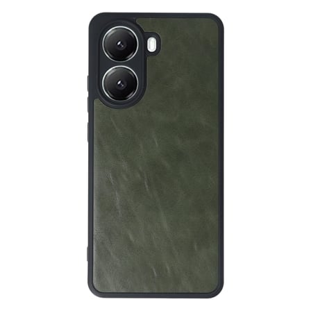 Xiaomi Poco X7 Pro Kılıf Aras Deri Kapak - Koyu Yeşil