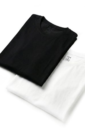 Öts 6'lı Erkek T-Shirt Kapalı Yaka Yarım Kollu (%100 Pamuk)