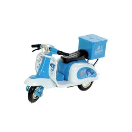 Çek Bırak Metal Vespa Motor 12 Cm