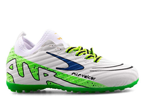 DUGANA VALCOR AİR Filet Çocuk Halı Saha Futbol Ayakkabı BEYAZ_FISTIK YEŞİL