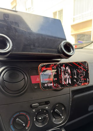 Fiat Fiorino Araç Içi Premium Telefon Tutucu - Araba Telefon Tutacağı Havalandırma Için