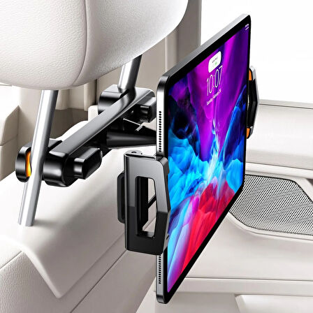 Araç Araba Arka Koltuk Tablet Telefon Tutucu 360° Dönüş| SUV Kamyon Otomobil Uyumlu | Kolay Kurulum