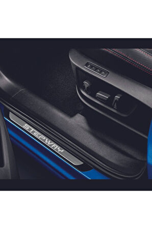 DACİA SANDERO STEPWAY 2013-2019 MODELLER OLD KROM KAPI EŞİĞİ 4 PARÇA PASLANMAZ ÇELİK