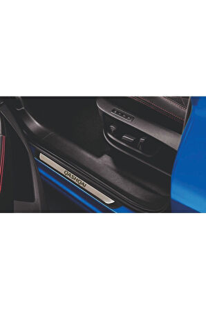 Nissan Qashqai 2007-2012 Modeller Old Krom Kapı Eşiği 4 Parça Paslanmaz Çelik