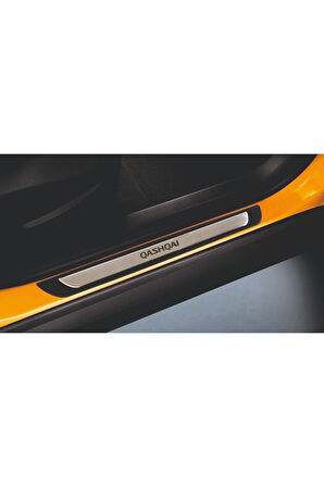 Nissan Qashqai 2007-2012 Modeller Old Krom Kapı Eşiği 4 Parça Paslanmaz Çelik