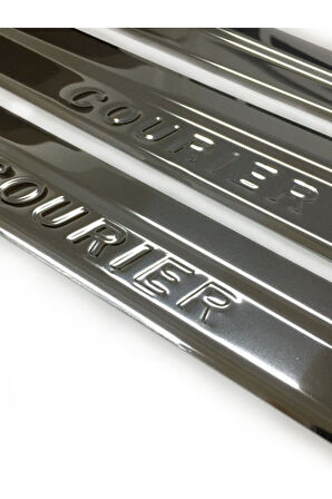 FORD COURİER 2014 VE ÜZERİ MODELLER KROM KAPI EŞİĞİ 4 PARÇA PASLANMAZ ÇELİK