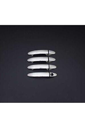 FORD COURİER 2014 VE ÜZERİ MODELLER KROM KAPI KOLU 8 PARÇA PASLANMAZ ÇELİK