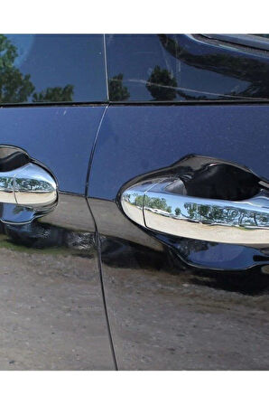 FORD COURİER 2014 VE ÜZERİ MODELLER KROM KAPI KOLU 8 PARÇA PASLANMAZ ÇELİK