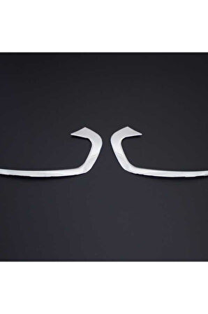 FORD COURİER 2014 VE ÜZERİ MODELLER KROM FAR KAŞI 2 PARÇA PASLANMAZ ÇELİK