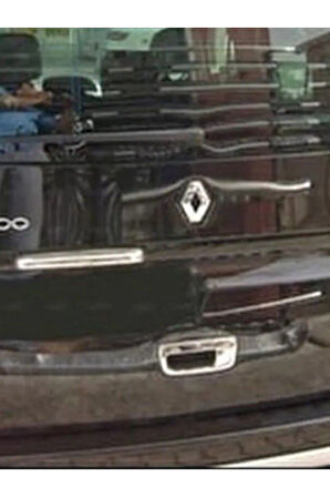 RENAULT KANGOO 2008 VE ÜZERİ MODELLER KROM BAGAJ AÇMA ÇERÇEVESİ PASLANMAZ ÇELİK