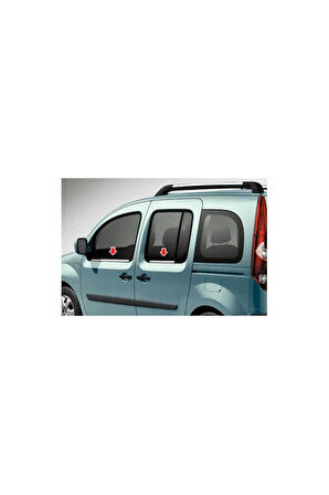 RENAULT KANGOO 2008 VE ÜZERİ MODELLER KROM CAM ÇITASI 4 PARÇA PASLANMAZ ÇELİK