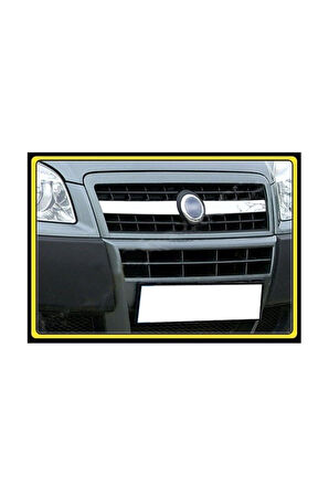 FİAT DOBLO 2005-2010 MODEL ARASI KROM ÖN PANJUR 2 PARÇA PASLANMAZ ÇELİK