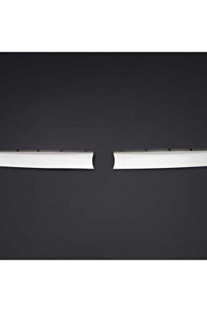 FİAT DOBLO 2005-2010 MODEL ARASI KROM ÖN PANJUR 2 PARÇA PASLANMAZ ÇELİK