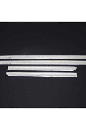 FİAT DOBLO 2000-2005 MODEL ARASI KROM YAN KAPI ÇITASI 4 PARÇA PASLANMAZ ÇELİK