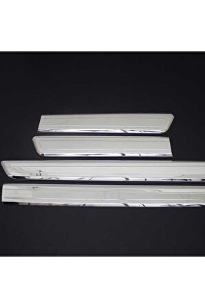 FİAT FİORİNO 2008 VE ÜZERİ MODELLER KROM YAN KAPI ÇITASI 4 PARÇA PASLANMAZ ÇELİK