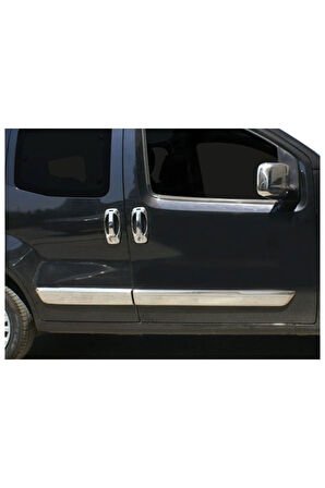 FİAT FİORİNO 2008 VE ÜZERİ MODELLER KROM YAN KAPI ÇITASI 4 PARÇA PASLANMAZ ÇELİK