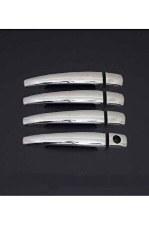 PEUGEOT TEPEE 2008 VE ÜZERİ MODELLER KROM KAPI KOLU 4 KAPI 8 PARÇA PASLANMAZ ÇELİK