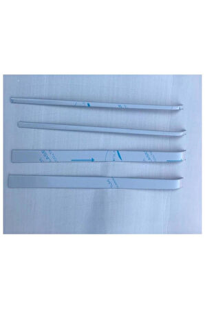 PEUGEOT TEPEE 2008 VE ÜZERİ MODELLER KROM KAPI RAYI SÜRGÜ ÇITASI 4 PARÇA PASLANMAZ ÇELİK