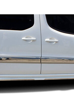 PEUGEOT TEPEE 2008 VE ÜZERİ MODELLER KROM YAN KAPI ÇITASI 4 PARÇA PASLANMAZ ÇELİK