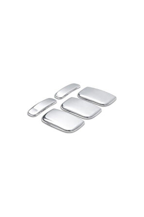 PEUGEOT PARTNER 1996-2007 MODEL ARASI KROM KAPI KOLU 4 KAPI PASLANMAZ ÇELİK