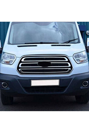 FORD TRANSİT 2014 VE ÜZERİ MODELLER KROM SİS ÇERÇEVESİ 2 PARÇA PASLANMAZ ÇELİK
