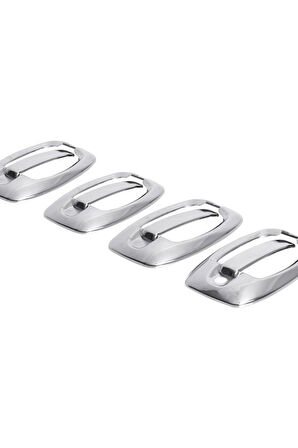 FİAT DUCATO 2007 VE ÜZERİ MODELLER KROM KAPI KOLU 4 KAPI 8 PARÇA PASLANMAZ ÇELİK