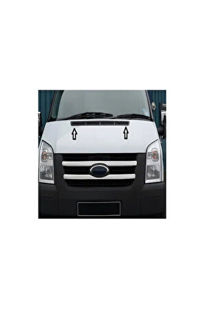 FORD TRANSİT 2003-2013 MODEL ARASI KROM KAPUT HAVALANDIRMA ÇERÇEVESİ PASLANMAZ ÇELİK