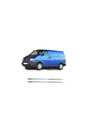 VW TRANSPORTER T-4 1995-2002 MODEL ARASI KROM CAM ÇITASI 2 PARÇA PASLANMAZ ÇELİK