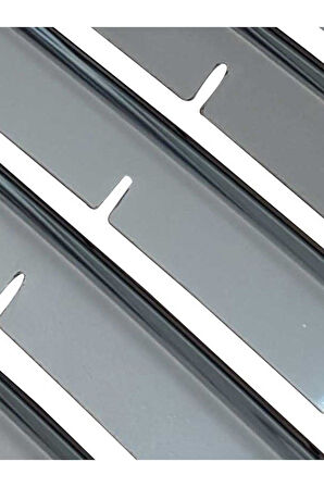 VW TRANSPORTER T-5 2003-2010 MODEL ARASI KROM ÖN PANJUR 8 PARÇA PASLANMAZ ÇELİK