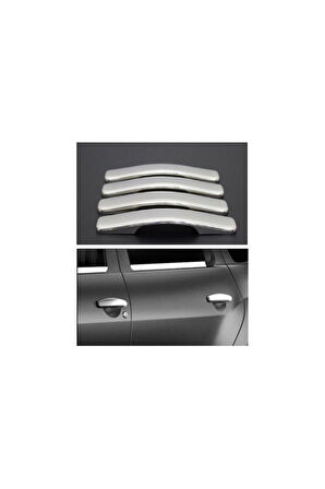 DACİA DUSTER 2010-2017 MODEL ARASI KROM KAPI KOLU 4 KAPI PASLANMAZ ÇELİK