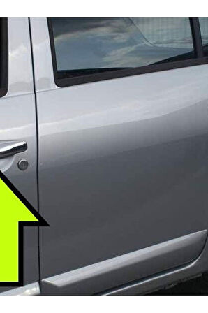 DACİA SANDERO 2008-2012 MODEL ARASI KROM KAPI KOLU 4 KAPI PASLANMAZ ÇELİK