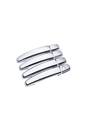 HYUNDAİ ERA 2005-2011 MODEL ARASI KROM KAPI KOLU 4 KAPI 8 PARÇA PASLANMAZ ÇELİK