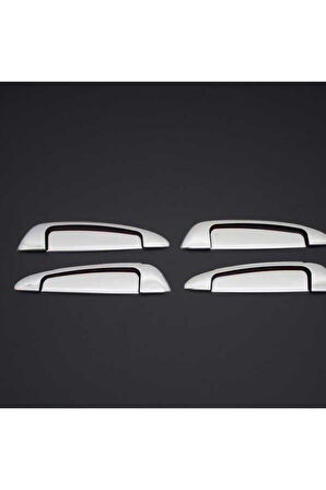 FİAT PUNTO 2005 VE ÜZERİ MODELLER KROM KAPI KOLU 4 KAPI 8 PARÇA PASLANMAZ ÇELİK