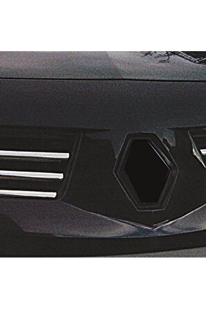 RENAULT MEGANE-2 2004-2006 MODEL ARASI KROM ÖN PANJUR 6 PARÇA PASLANMAZ ÇELİK