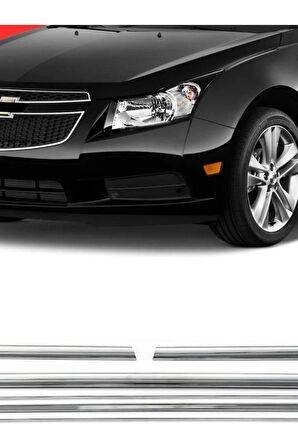 CHEVROLET CRUZE SEDAN 2009-2015 MODEL ARASI 6 PARÇA KROM CAM ÇITASI PASLANMAZ ÇELİK