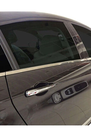 CİTROEN C-5 2005-2008 MODELLER ARASI KROM CAM ÇITASI 6 PARÇA PASLANMAZ ÇELİK