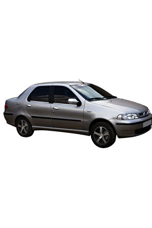 FİAT ALBEA 2002-2012 MODELLER ARASI KROM CAM ÇITASI 4 PARÇA PASLANMAZ ÇELİK