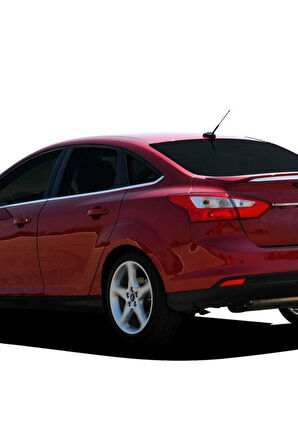 FORD FOCUS 3 SEDAN 2011-2017 MODELLER ARASI KROM CAM ÇITASI 8 PARÇA PASLANMAZ ÇELİK