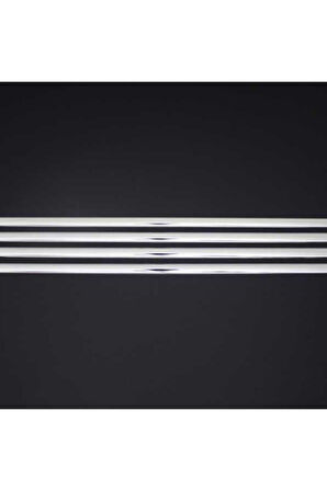 OPEL ASTRA H KASA HB 2004-2011 MODELLER ARASI KROM CAM ÇITASI 4 PARÇA PASLANMAZ ÇELİK