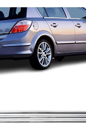 OPEL ASTRA H KASA HB 2004-2011 MODELLER ARASI KROM CAM ÇITASI 4 PARÇA PASLANMAZ ÇELİK