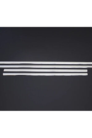 RENAULT CLİO 3 HB 2006-2011 MODELLER ARASI KROM CAM ÇITASI 4 PARÇA PASLANMAZ ÇELİK