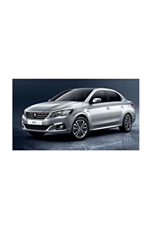 PEUGEOT 301 2012 VE ÜZERİ MODELLER KROM KAPI EŞİĞİ 4 PARÇA PASLANMAZ ÇELİK