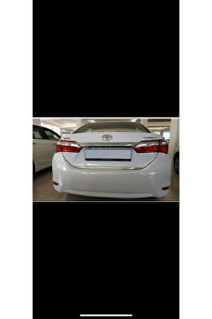 TOYOTA COROLLA 2013-2018 MODELLER ARASI KROM BAGAJ ALT ÇITASI PASLANMAZ ÇELİK