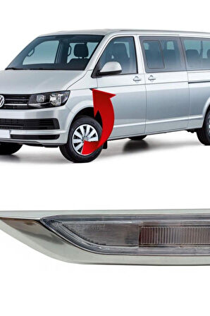 VW TRANSPORTER 2015-2018 MODELLER ARASI ABS KROM KAPLAMA SİNYAL ÇERÇEVESİ