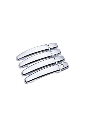 NİSSAN QASHQAİ 2007-2013 MODELLER ARASI KROM KAPI KOLU 4 KAPI PASLANMAZ ÇELİK