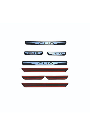 CLİO 2 KAPI EŞİĞİ 1999-2006 NEW KROM KAPI EŞİĞİ 4 PARÇA PASLANMAZ ÇELİK