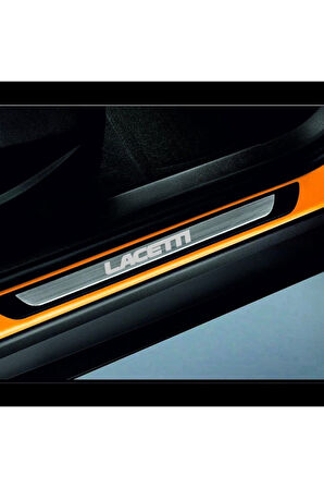 CHEVROLET LACETTİ 2002-2011 MODELLER OLD KROM KAPI EŞİĞİ 4 PARÇA YAZILI