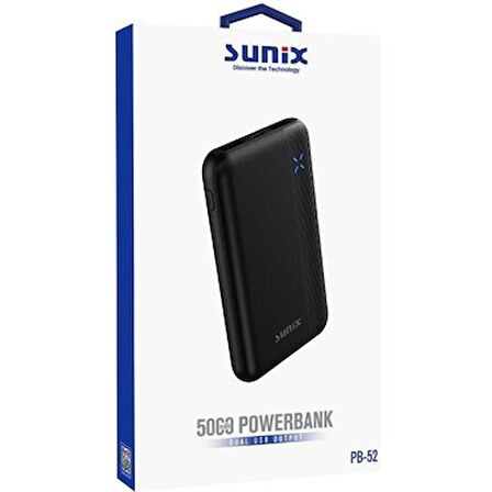 SNX PB52 5000 MAH POWERBANK TAŞINABİLİR ŞARJ CİHAZI
